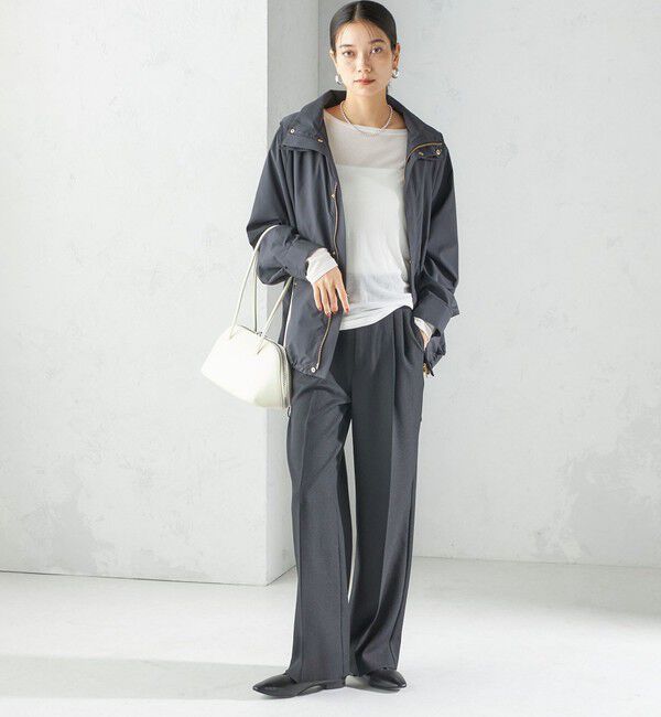 SHIPS for women「〈手洗い可能〉LIMONTA 撥水 ドルマン ブルゾン」|ブルゾン・スタジャン|