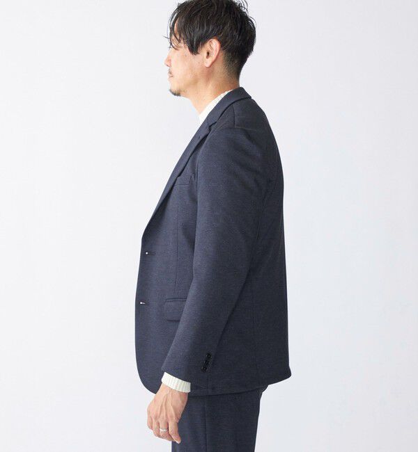 SHIPS「SHIPS:〈洗濯機可能〉アクティブ ジャージー ジャケット(セットアップ対応)」|テーラードジャケット|