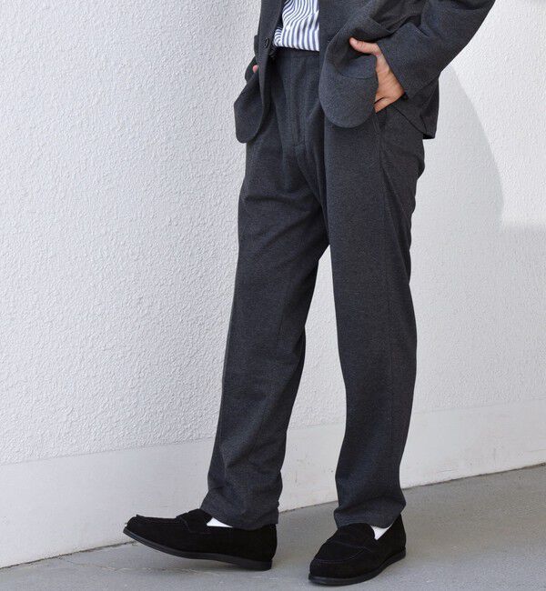 SHIPS any「SHIPS any: 360&deg; THE CIRCLE STRETCH ウールライク イージーパンツ(セットアップ対応)◇」|チノ|