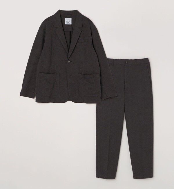 SHIPS any「SHIPS any: 360&deg; THE CIRCLE STRETCH ウールライク イージーパンツ(セットアップ対応)◇」|チノ|