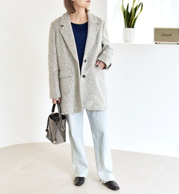 quaranciel「quaranciel: スライバー オーバー テーラード ジャケット コート」|その他|