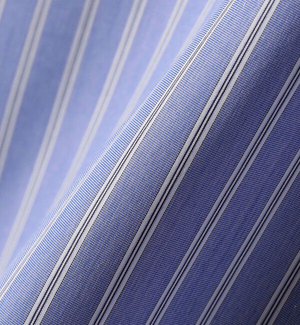 SHIPS for women「〈手洗い可能〉コットン ポリエステル ストライプ ドルマン 長袖 シャツ」|シャツ・ブラウス|