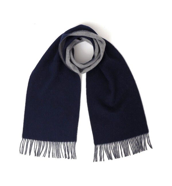 SHIPS any「SHIPS any: サープラスヤーン ウール リバーシブル ソリッド マフラー◇」|マフラー|