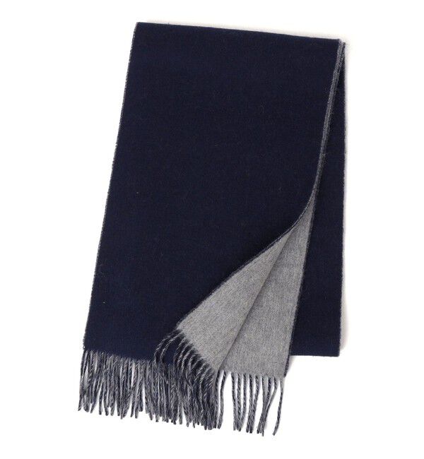 SHIPS any「SHIPS any: サープラスヤーン ウール リバーシブル ソリッド マフラー◇」|マフラー|