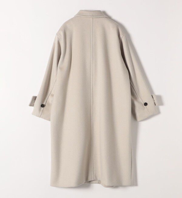 quaranciel「quaranciel: PURE WOOL スタンド & ステンカラー ロング コート」|ステンカラーコート|