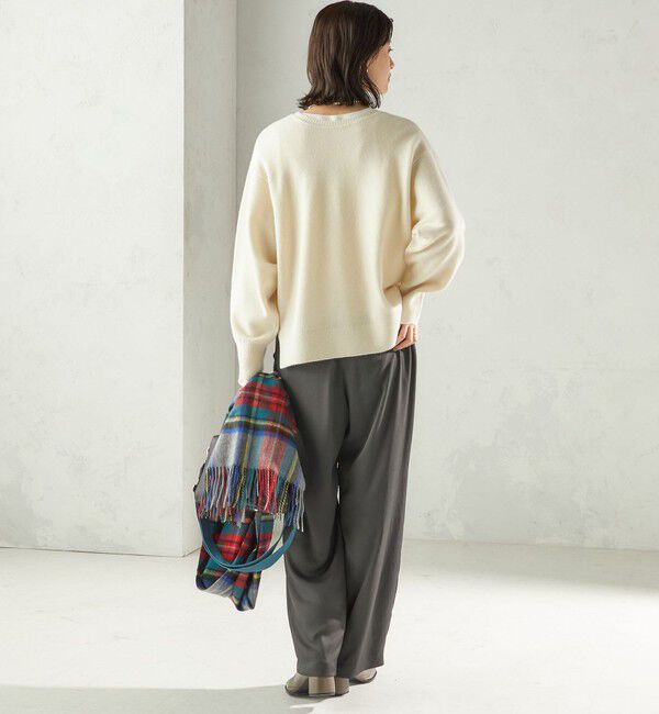 SHIPS for women「〈手洗い可能〉サテン ドロスト パンツ」|その他|