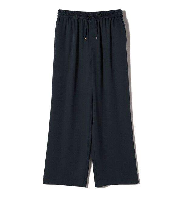 SHIPS for women「〈手洗い可能〉サテン ドロスト パンツ」|その他|