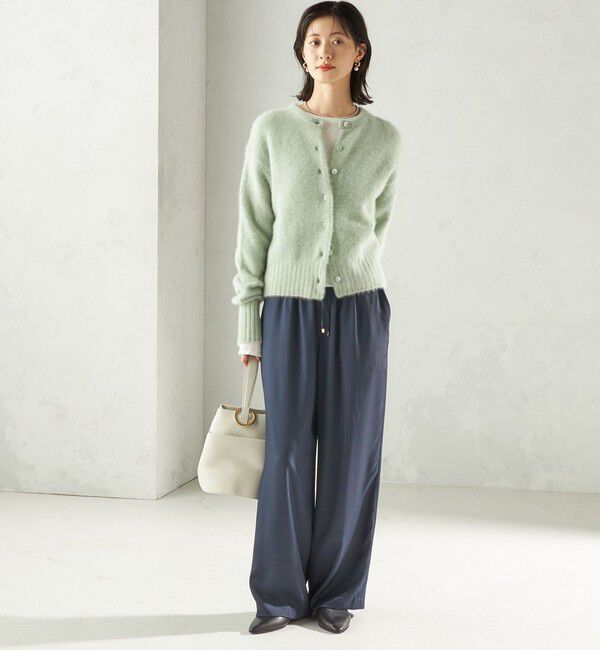 SHIPS for women「〈手洗い可能〉サテン ドロスト パンツ」|その他|