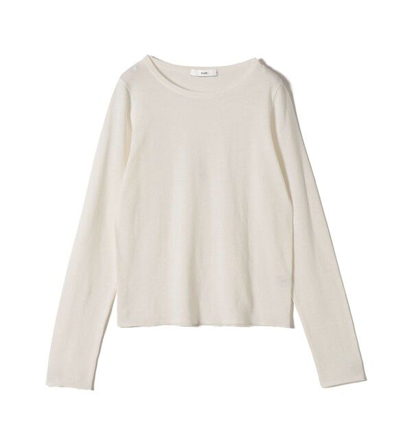 SHIPS for women「〈洗濯機可能〉ラメ クルーネック 長袖 ニット」|ニット・セーター|