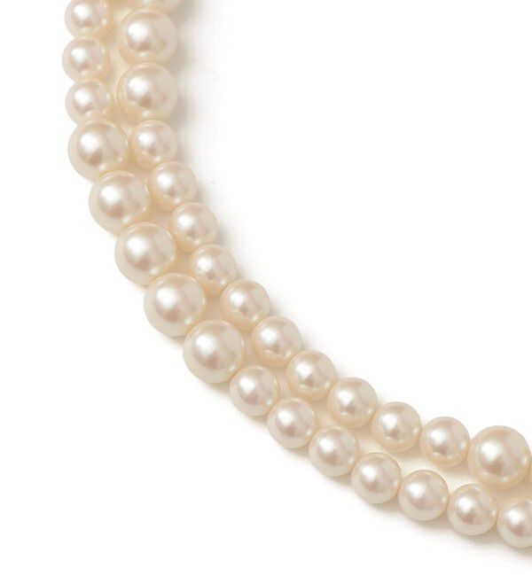 SHIPS for women「グラデーション ロング パールモチーフ ネックレス」|ネックレス|