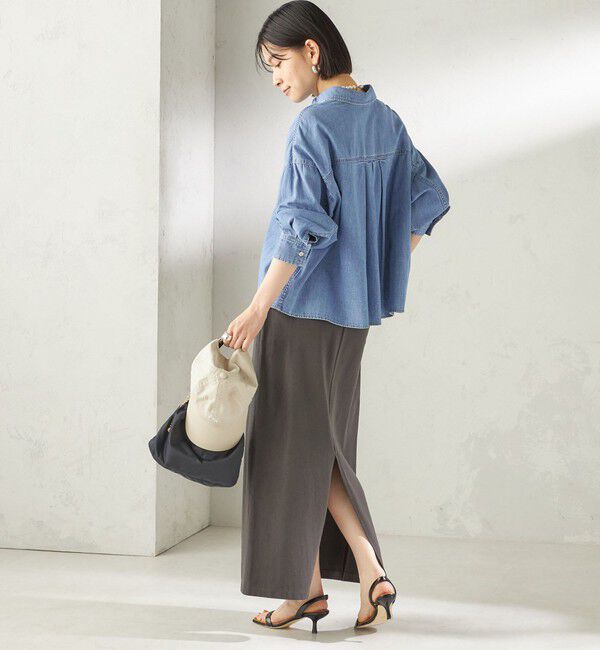 SHIPS for women「【一部WEB限定/ SHIPS別注】Champion: タイト スカート」|スカート|