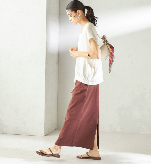 SHIPS for women「【一部WEB限定/ SHIPS別注】Champion: タイト スカート」|スカート|