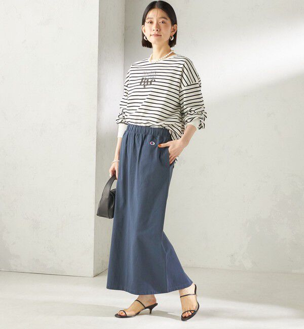 SHIPS for women「【一部WEB限定/ SHIPS別注】Champion: タイト スカート」|スカート|