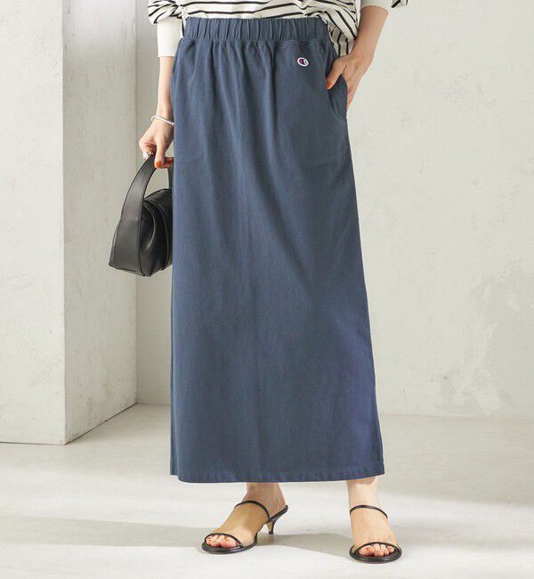 SHIPS for women「【一部WEB限定/ SHIPS別注】Champion: タイト スカート」|スカート|
