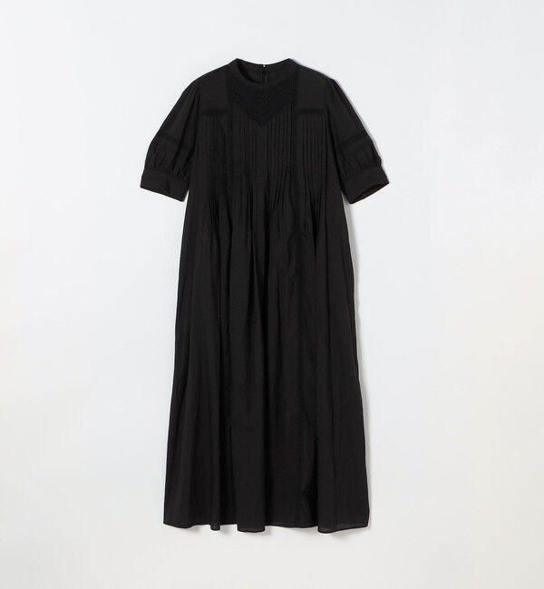 SHIPS any「《一部追加予約》SHIPS any:〈洗濯機可能〉キャンブリック レース ピンタック パフスリーブ ワンピース」|ワンピース|