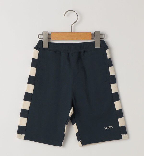 SHIPS KIDS「SHIPS KIDS:100～130cm / バック ボーダー ショートパンツ」|その他|ネイビー