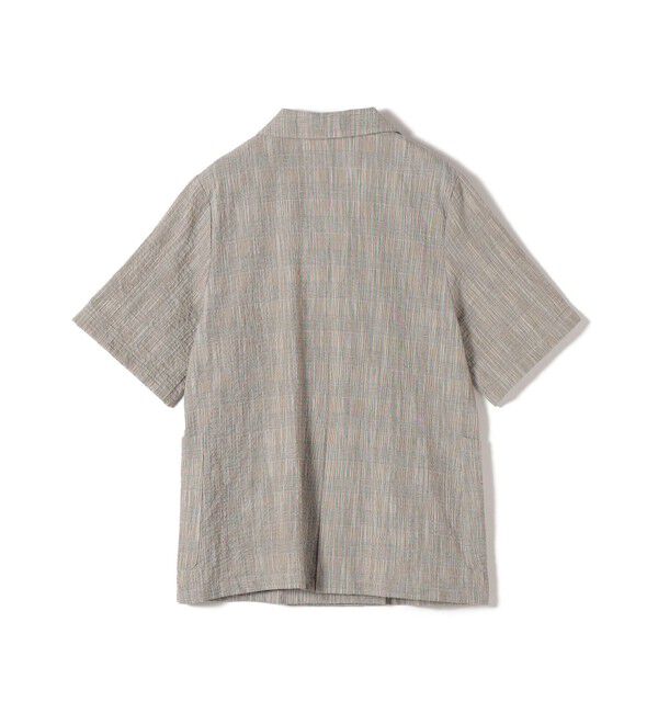 SHIPS Colors 「《予約》SHIPS Colors:〈手洗い可能〉バンピー スラブ ショートスリーブ ジャケット◆」|テーラードジャケット|