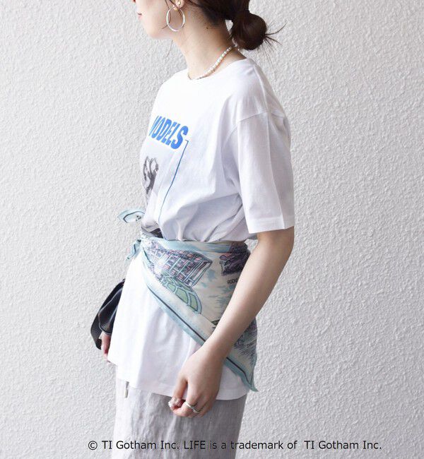 SHIPS any「GOOD ROCK SPEED:〈洗濯機可能〉LPC ロゴ フォト プリント TEE」|Tシャツ・カットソー|