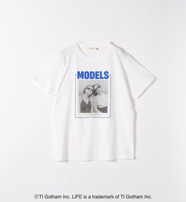 SHIPS any「GOOD ROCK SPEED:〈洗濯機可能〉LPC ロゴ フォト プリント TEE」|Tシャツ・カットソー|