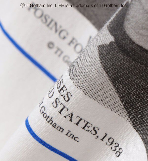 SHIPS any「GOOD ROCK SPEED:〈洗濯機可能〉LPC ロゴ フォト プリント TEE」|Tシャツ・カットソー|