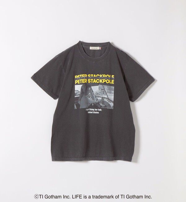 SHIPS any「GOOD ROCK SPEED:〈洗濯機可能〉LPC ロゴ フォト プリント TEE」|Tシャツ・カットソー|