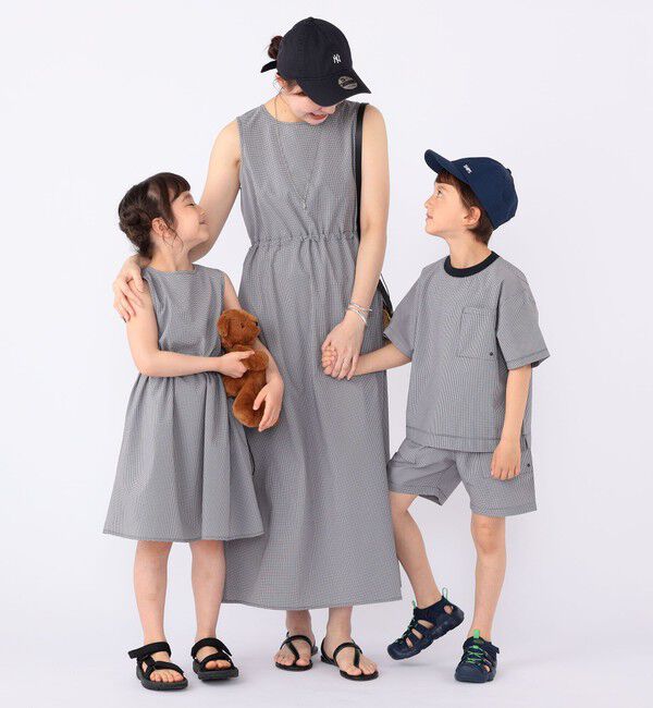 SHIPS KIDS「【SHIPS KIDS別注】ARCH&LINE:100～130cm / 〈家族おそろい〉SOLOTEX (R) Tシャツ」|Tシャツ・カットソー|