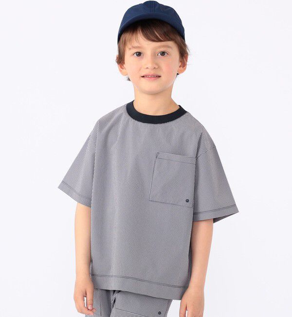 SHIPS KIDS「【SHIPS KIDS別注】ARCH&LINE:100～130cm / 〈家族おそろい〉SOLOTEX (R) Tシャツ」|Tシャツ・カットソー|