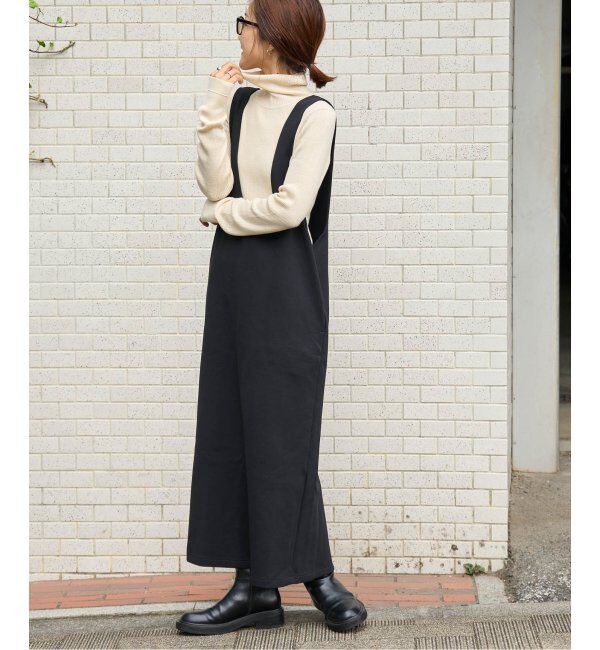 OUTDOOR PRODUCTS Usual Things「追加3ダンボールニット2WAYジャンスカ」|ワンピース|