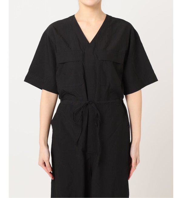 OUTDOOR PRODUCTS Usual Things「ダブルポケットVネックオールインワン」|オールインワン|