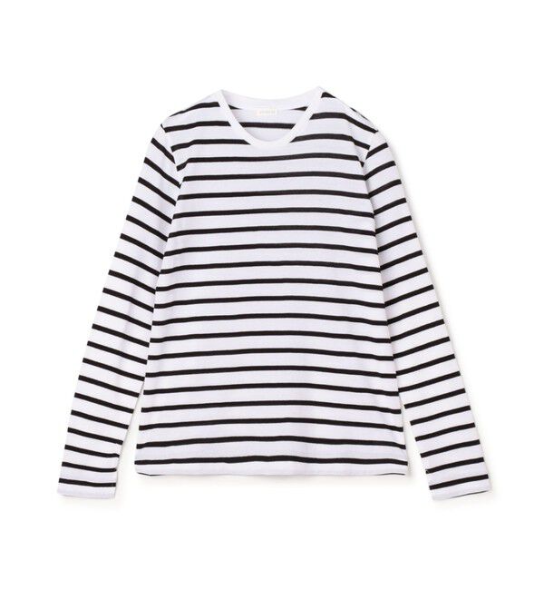 GALERIE VIE「パウダーコットン クルーネックプルオーバー」|Tシャツ・カットソー|14 ホワイト系