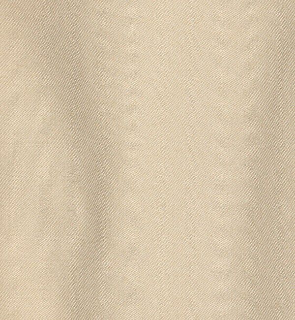 GALERIE VIE「ノンマーセライズドコットンギャバジン ボリュームトレンチコート」|トレンチコート|