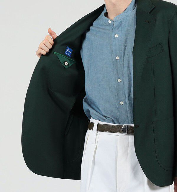 TOMORROWLAND BUYING WEAR「GABO ウールシルク シングルブレステッド2Bジャケット」|テーラードジャケット|