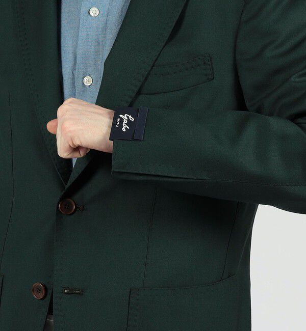 TOMORROWLAND BUYING WEAR「GABO ウールシルク シングルブレステッド2Bジャケット」|テーラードジャケット|