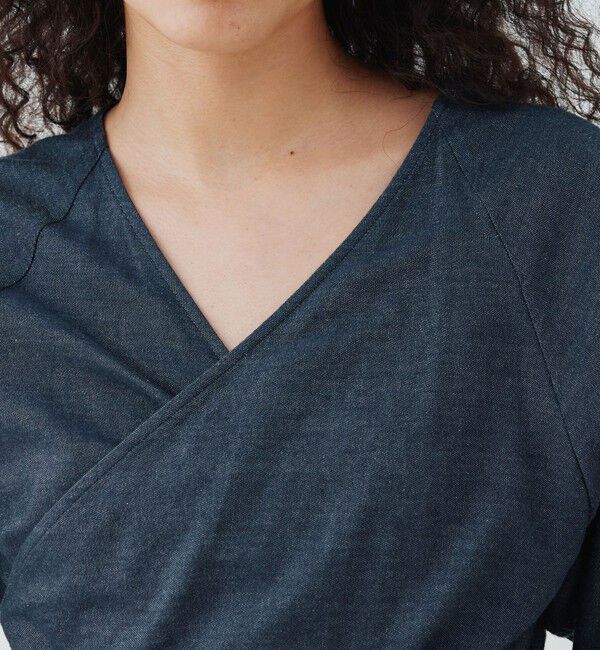 GALERIE VIE「デニムダンガリー ベルテッドシャツ」|シャツ・ブラウス|