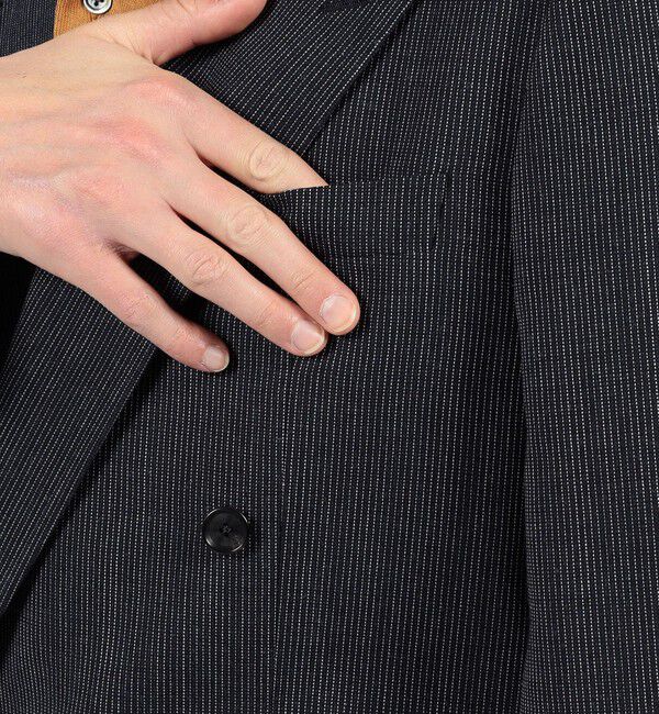 TOMORROWLAND MENS「ウール ダブルブレステッド4Bジャケット FOX AIR」|テーラードジャケット|