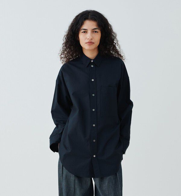 GALERIE VIE「プレミアムオックス ワイドスリーブ シャツ」|シャツ・ブラウス|