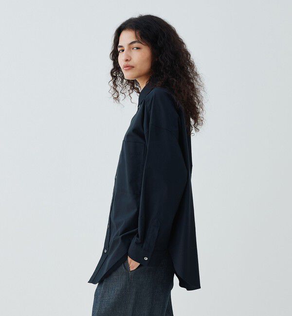 GALERIE VIE「プレミアムオックス ワイドスリーブ シャツ」|シャツ・ブラウス|