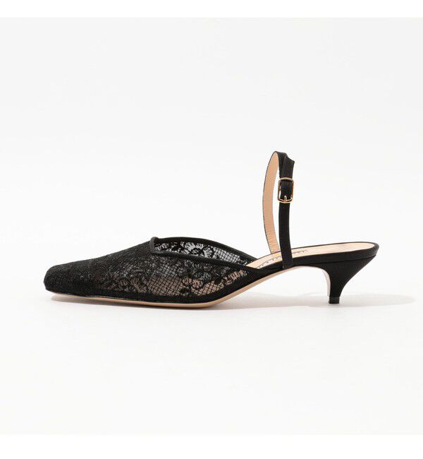 TOMORROWLAND GOODS「NEBULONI E.  LACE ミュールパンプス」|パンプス|