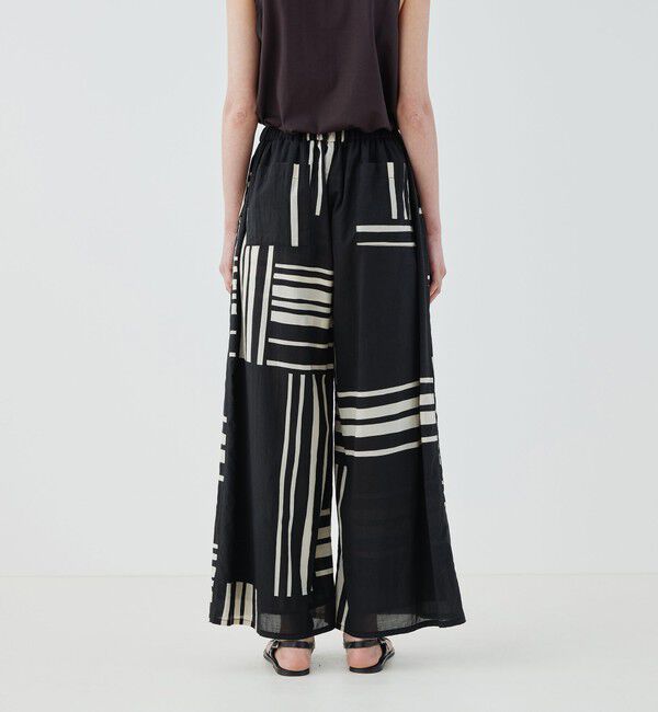 GALERIE VIE「ランドレイヤープリント イージーワイドパンツ」|その他|