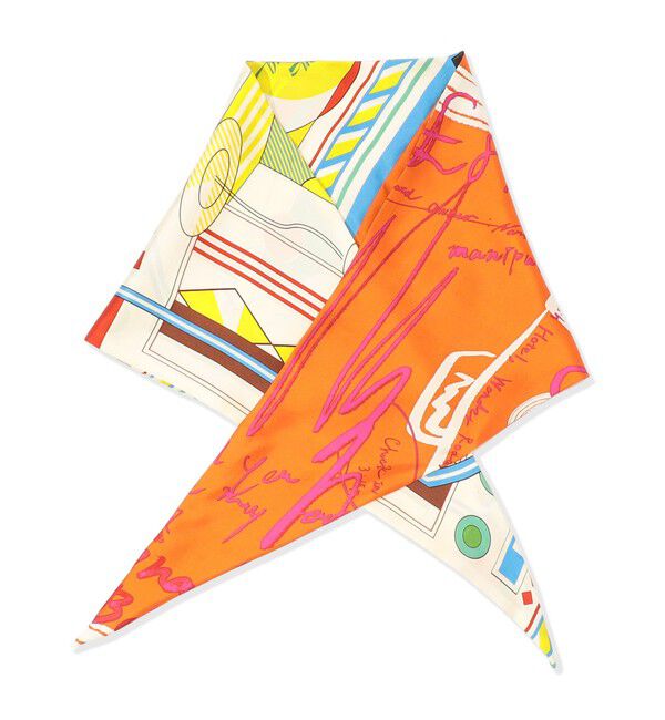 TOMORROWLAND GOODS「manipuri COCKTAIL シルクスカーフ」|バンダナ・スカーフ|01 その他