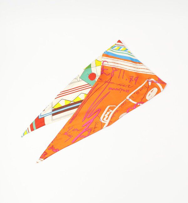 TOMORROWLAND GOODS「manipuri COCKTAIL シルクスカーフ」|バンダナ・スカーフ|