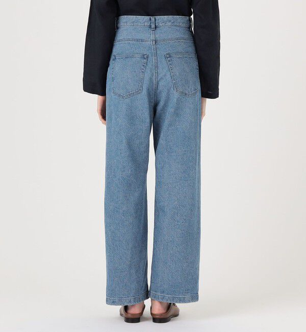 GALERIE VIE「ハイツイストデニム ストレートパンツ」|デニム|