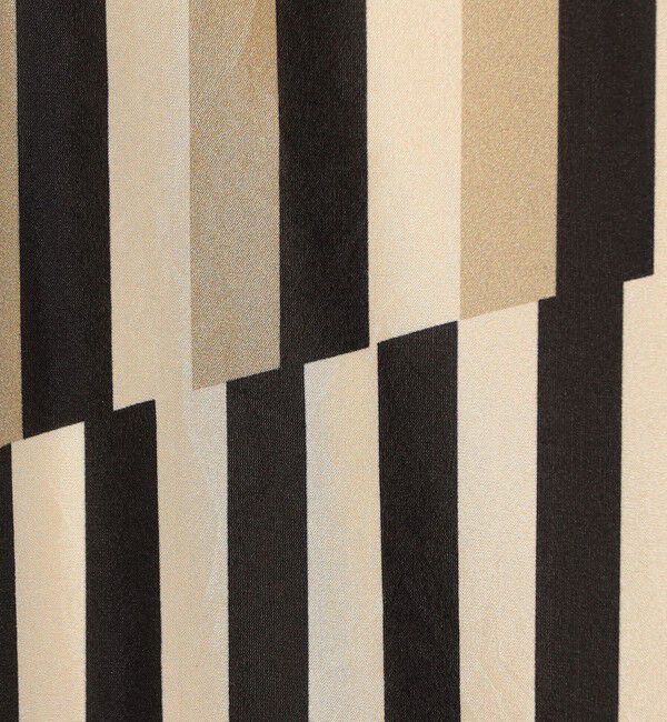 GALERIE VIE「シルクハブタエストライププリント ワイドイージーパンツ」|その他|