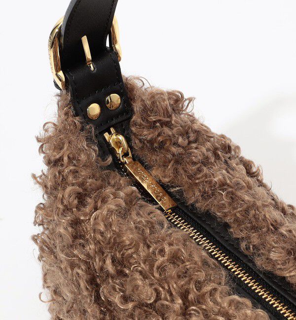 TOMORROWLAND GOODS「VIOLAd'ORO フェイクファー ショルダーバッグ」|ハンドバッグ|