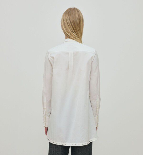 DES PRES「スビンコットンツイル チュニックシャツ」|シャツ・ブラウス|