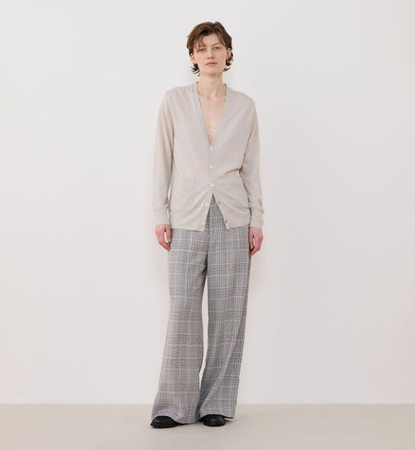 GALERIE VIE「プレーンウール Vネックカーディガン」|カーディガン|