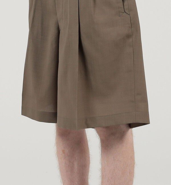 TOMORROWLAND BUYING WEAR「HAVERSACK ATTIRE ポリエステルウール タックショートパンツ」|その他|