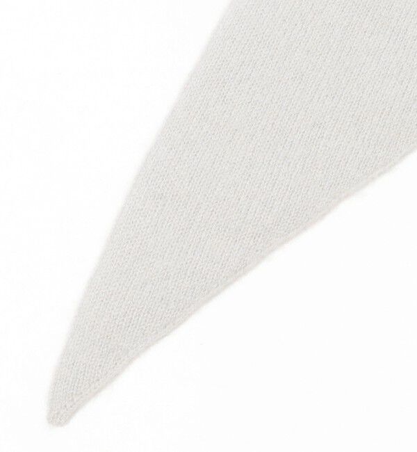 TOMORROWLAND GOODS「ASAUCE MELER カシミヤ シームレストライアングルストール」|ストール|