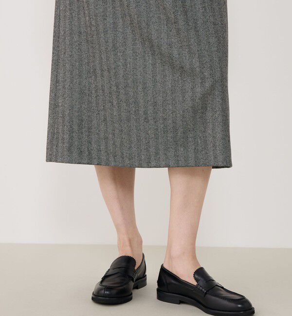 GALERIE VIE「ライトフラノストレッチ イージースカート」|スカート|