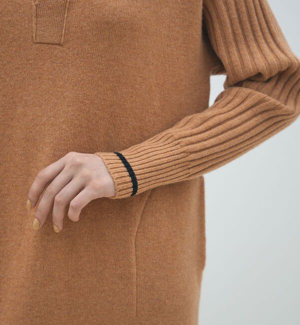 MACPHEE「NZ LAMBS スキッパーワンピース」|ワンピース|